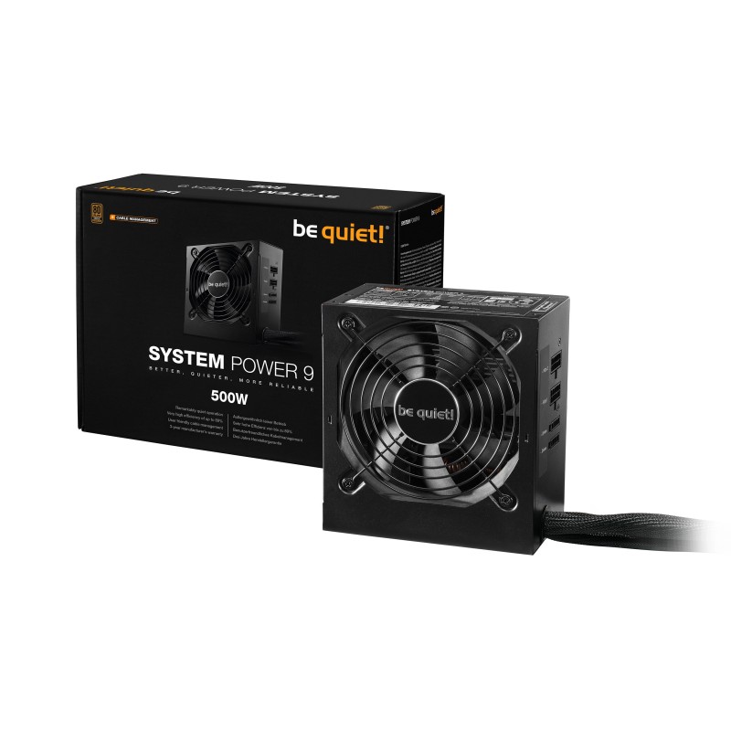 be quiet!System Power 9 CM 500 Watt (120mm Lüfter)